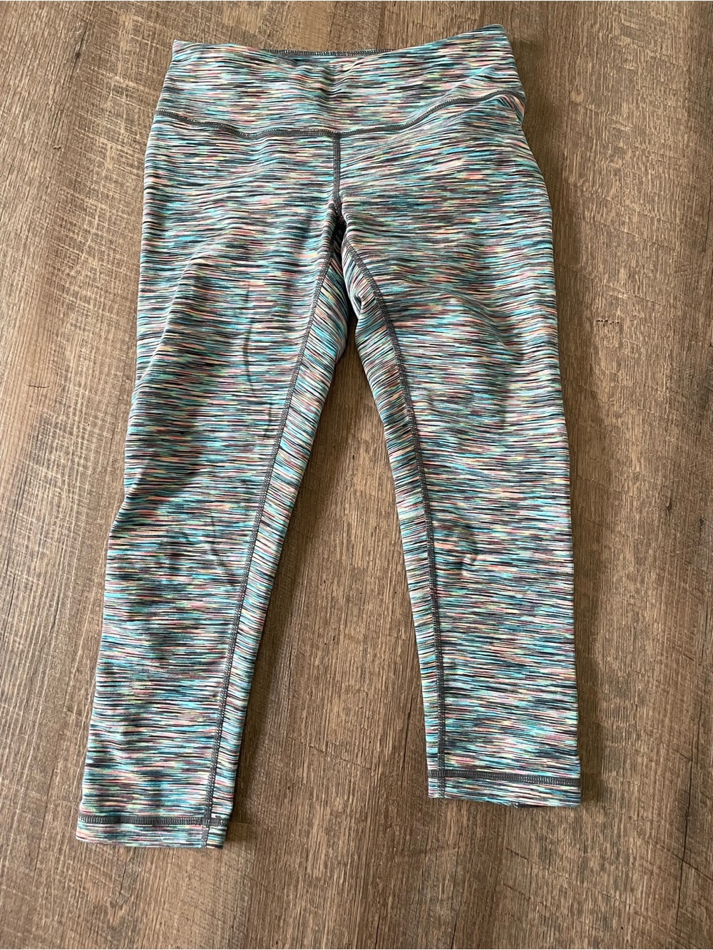 XS - multicolor work out capri legging
